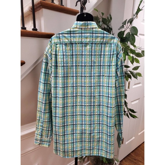Sean John Men Multicolor 100% Cotton Collared Long Sleeve Buttons Down Shirt 3XL - Picture 5 of 10